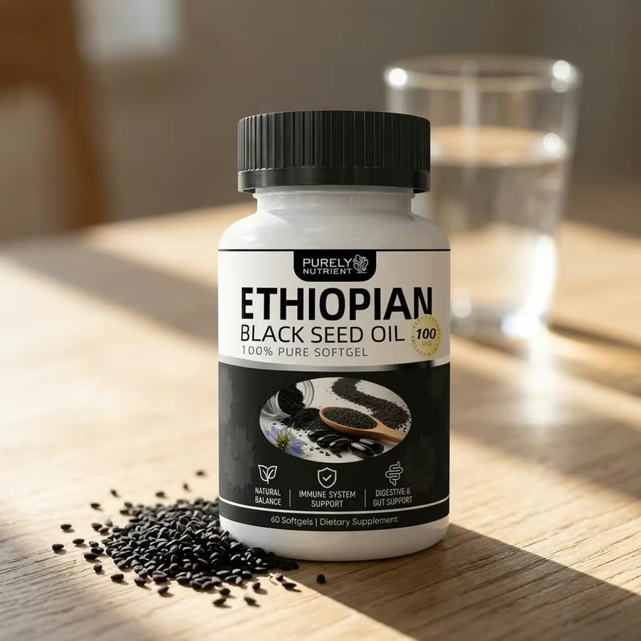 Purely Nutrient Aceite de Comino Negro Etíope