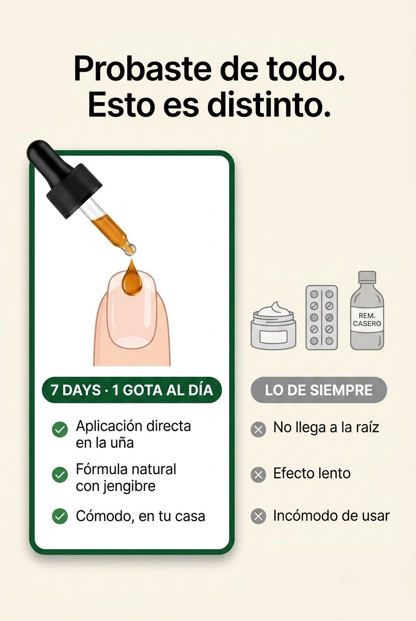 7 Days vs cremas, pastillas y remedios caseros