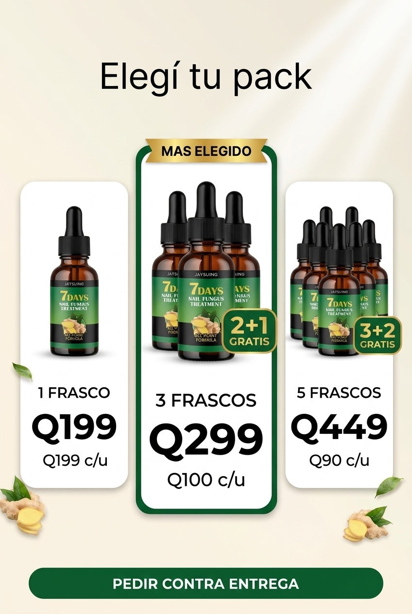 Oferta 7 Days · 1, 3 o 5 frascos · pago contra entrega