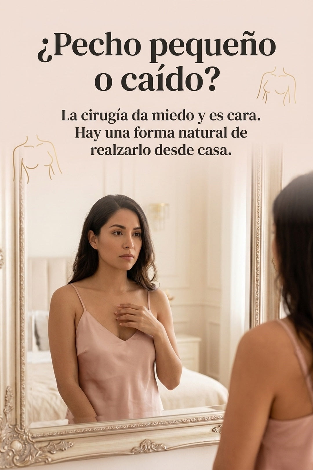 Pecho pequeno o caido: realzalo de forma natural desde casa
