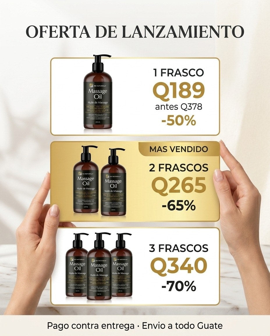 Oferta de lanzamiento · 1, 2 o 3 frascos, pago contra entrega