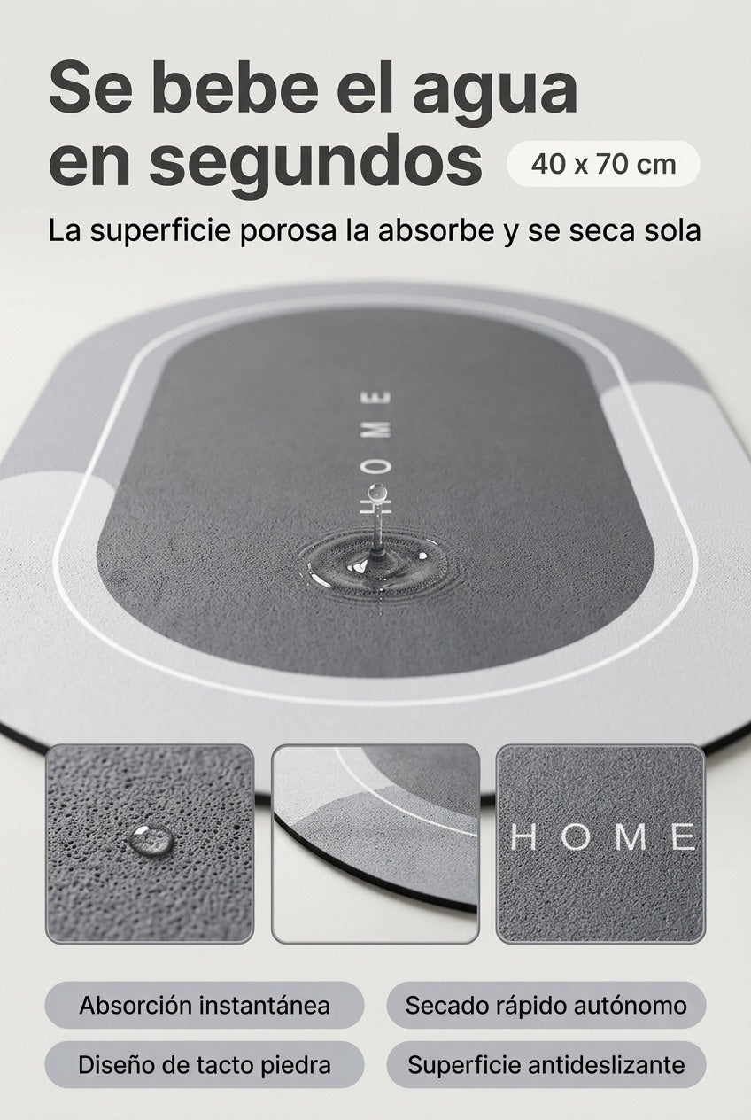 Beneficios de Alfombra absorbente de baño