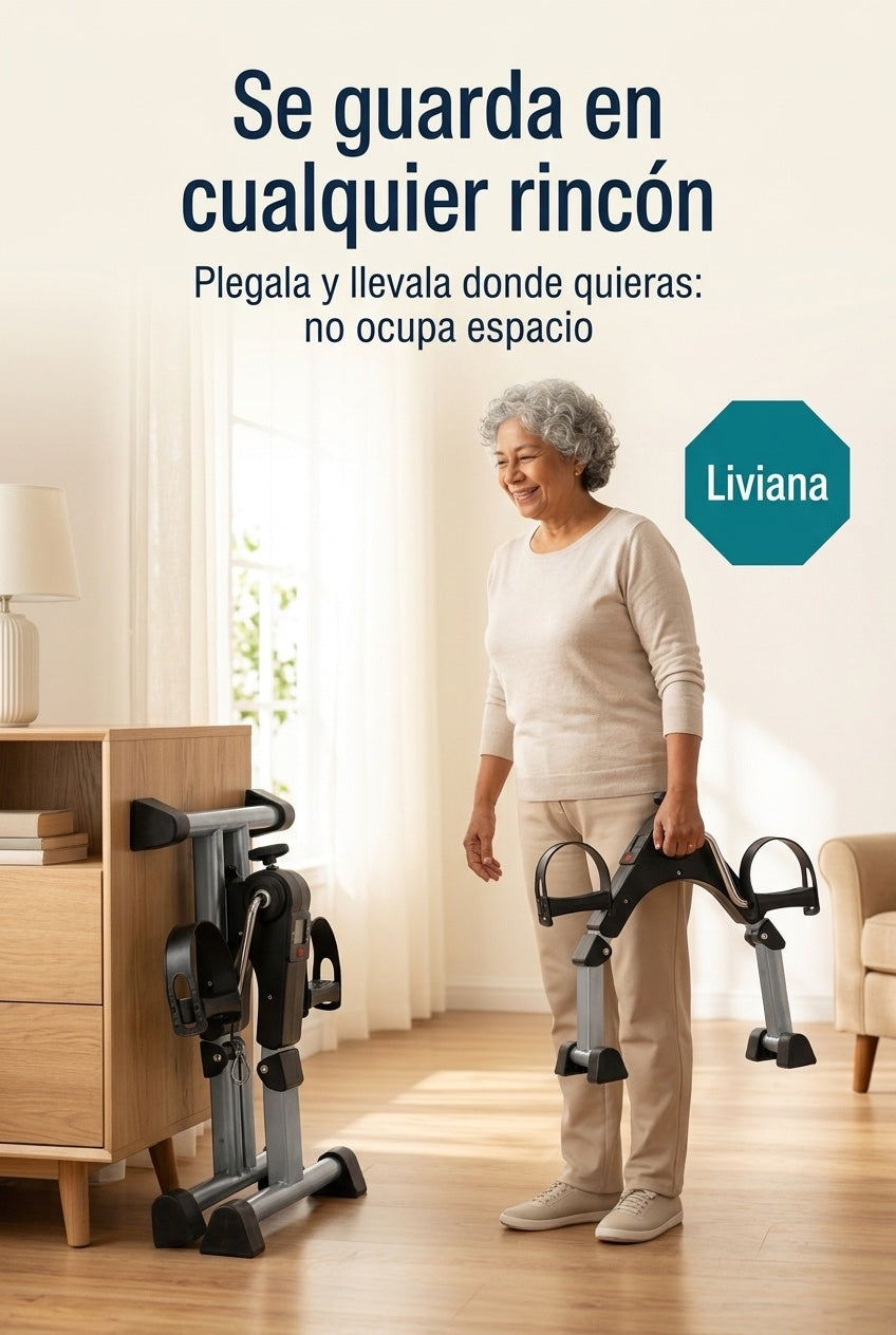 Se guarda en cualquier rincón: liviana y plegable