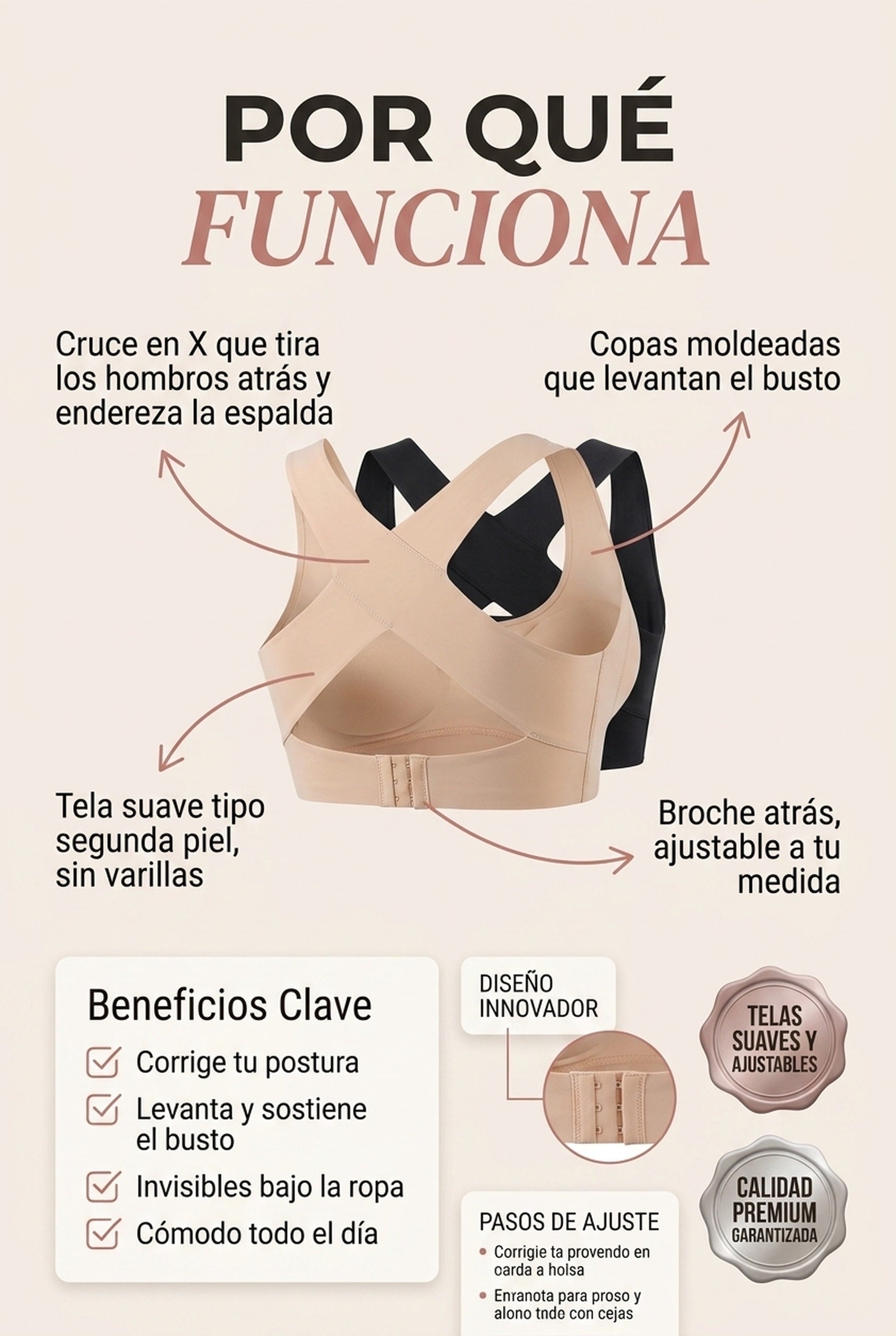 Por qué funciona: el cruce en X