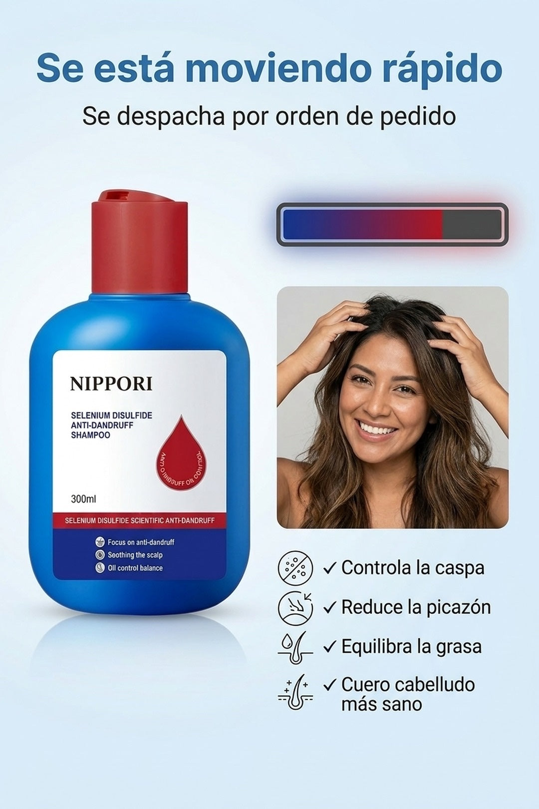 El pack de 3 NIPPORI se esta moviendo rapido, se despacha por orden de pedido