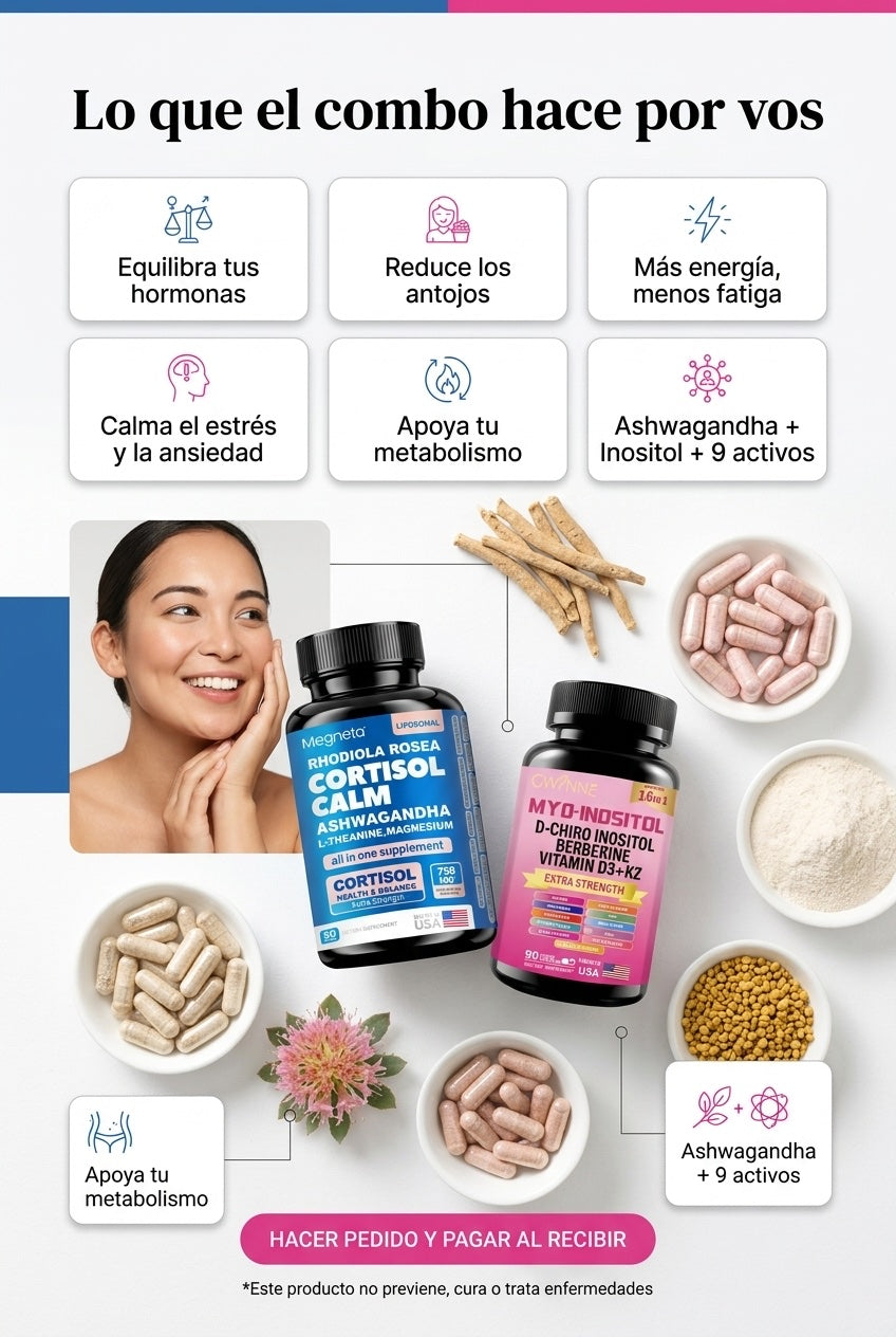 Beneficios del combo: hormonas, energía y menos antojos