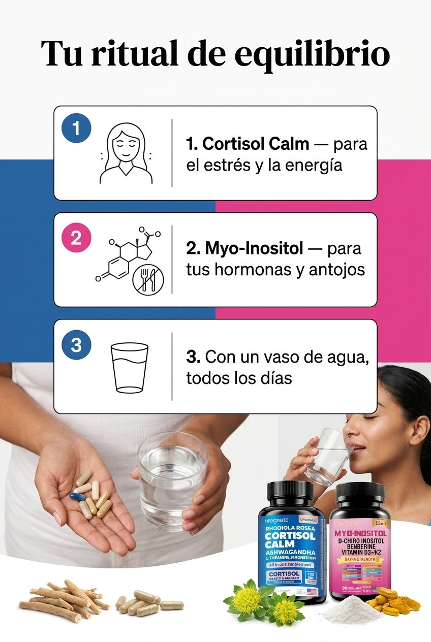 Modo de uso del combo en 3 pasos