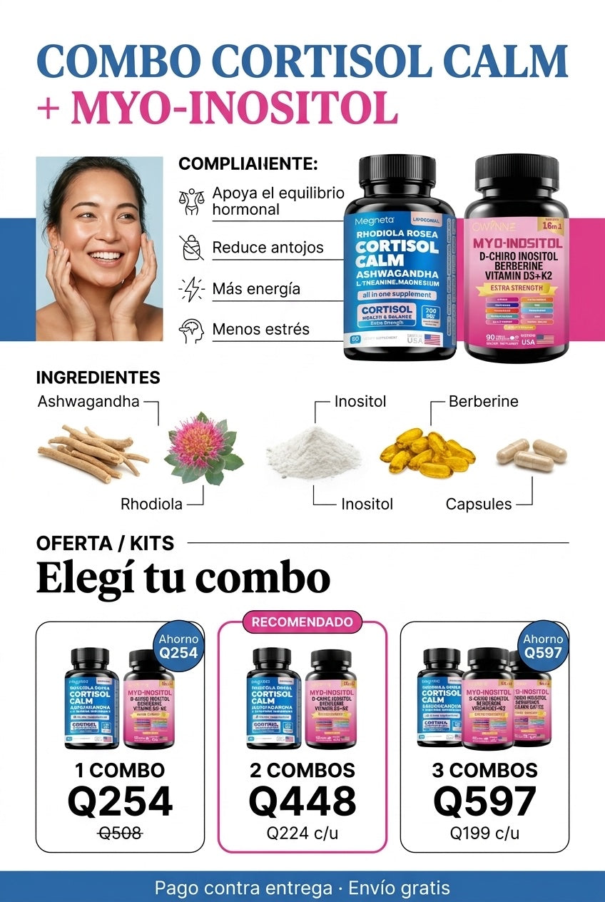 Oferta combo · 1, 2 o 3 combos con descuento, pago contra entrega