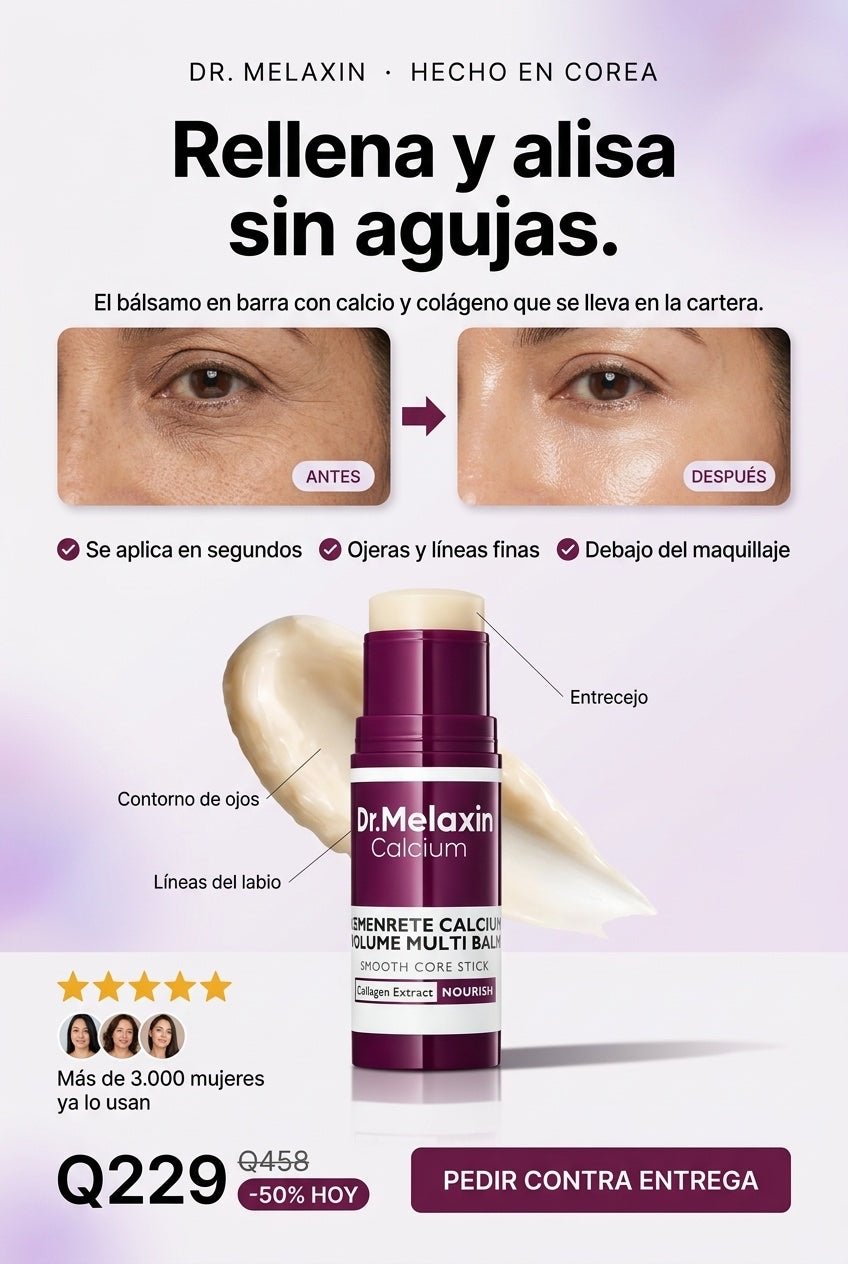 Dr. Melaxin Cemenrete · bálsamo en barra que rellena y alisa sin agujas