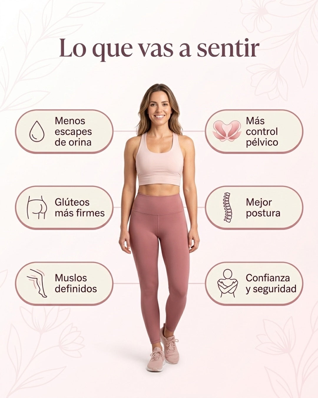 Beneficios: menos escapes, glúteos y muslos firmes, más control y confianza