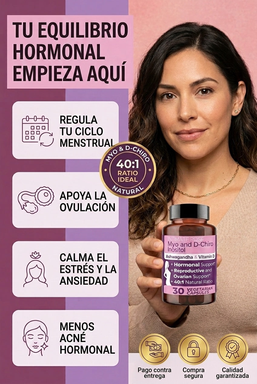 Inositol Rose · equilibrio hormonal femenino
