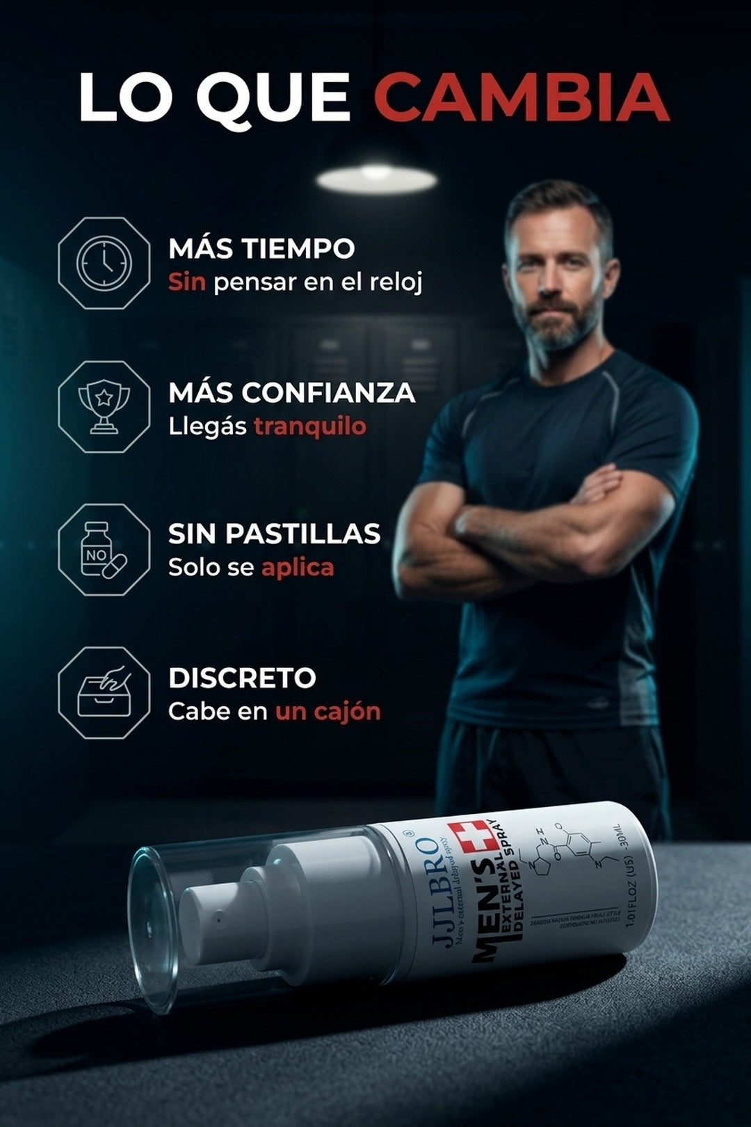 Lo que cambia: más tiempo, más confianza, sin pastillas y discreto