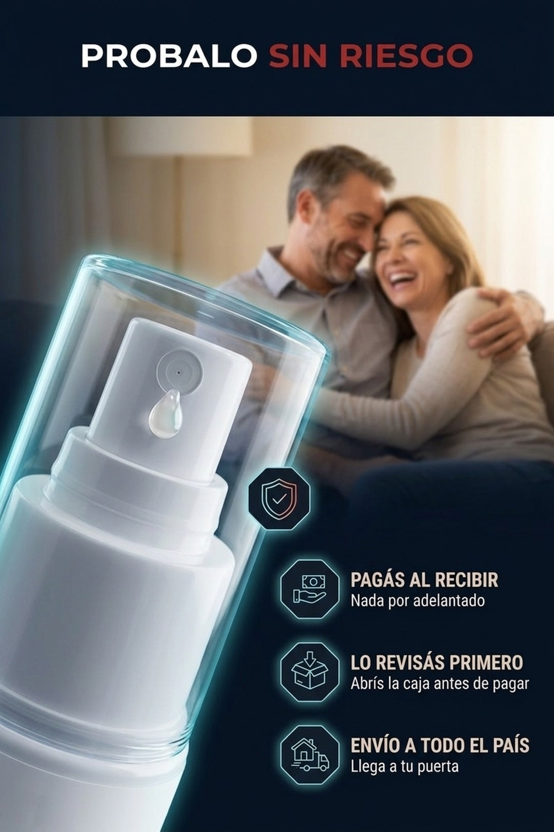 Probalo sin riesgo: revisás la caja antes de pagar, envío a todo el país