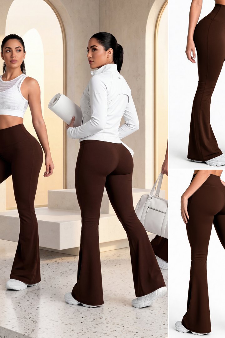 Clienta usando el Pantalón Flare