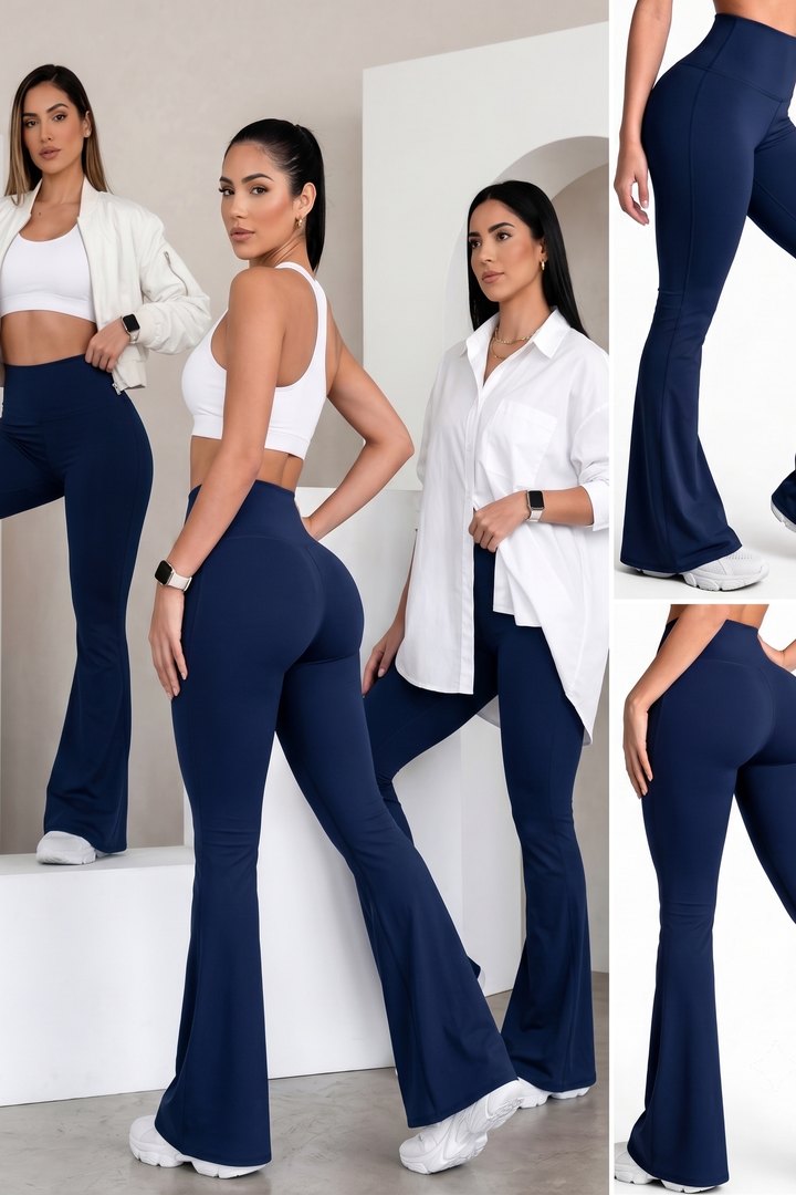 Clienta usando el Pantalón Flare