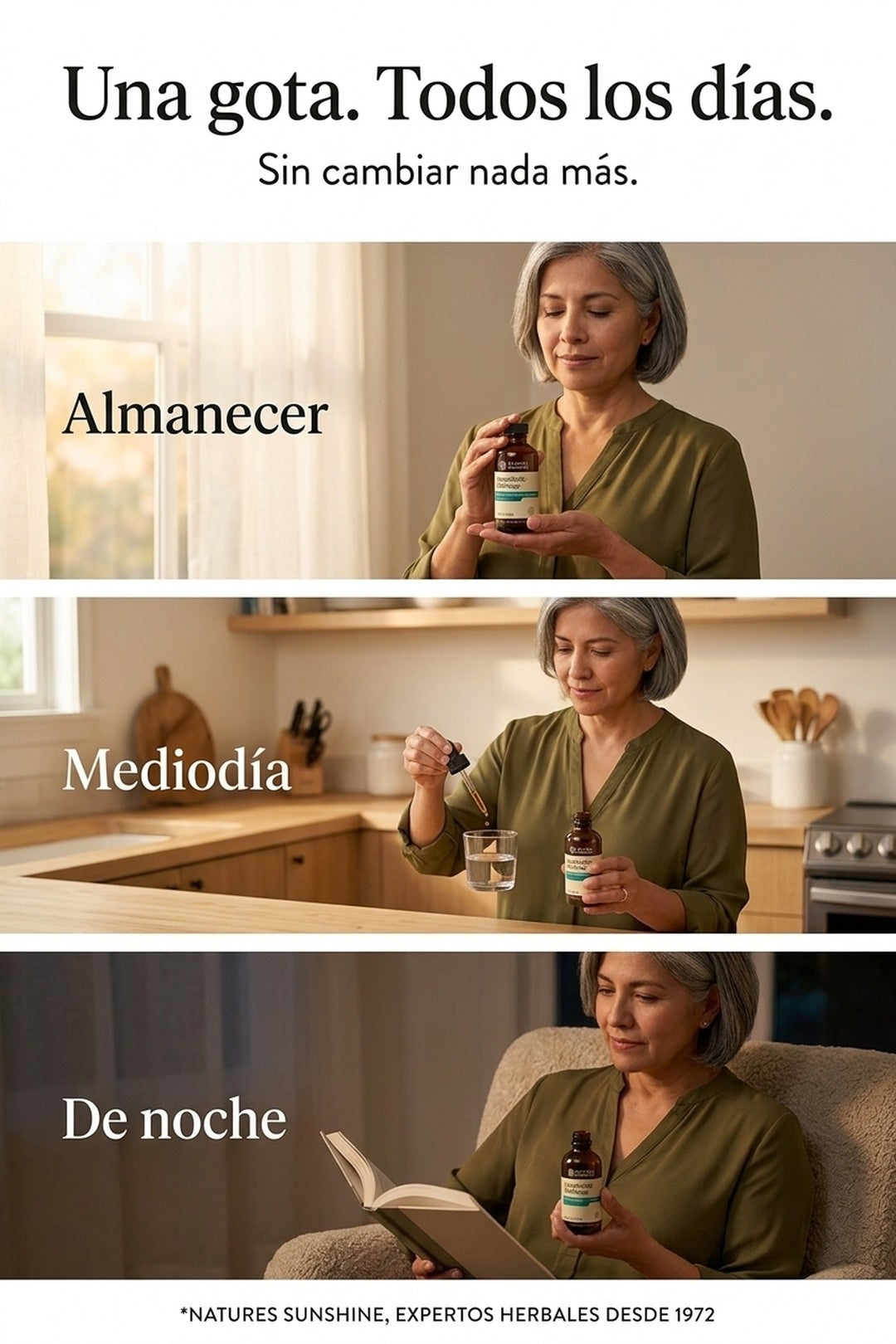 Una gota todos los días, sin cambiar nada más