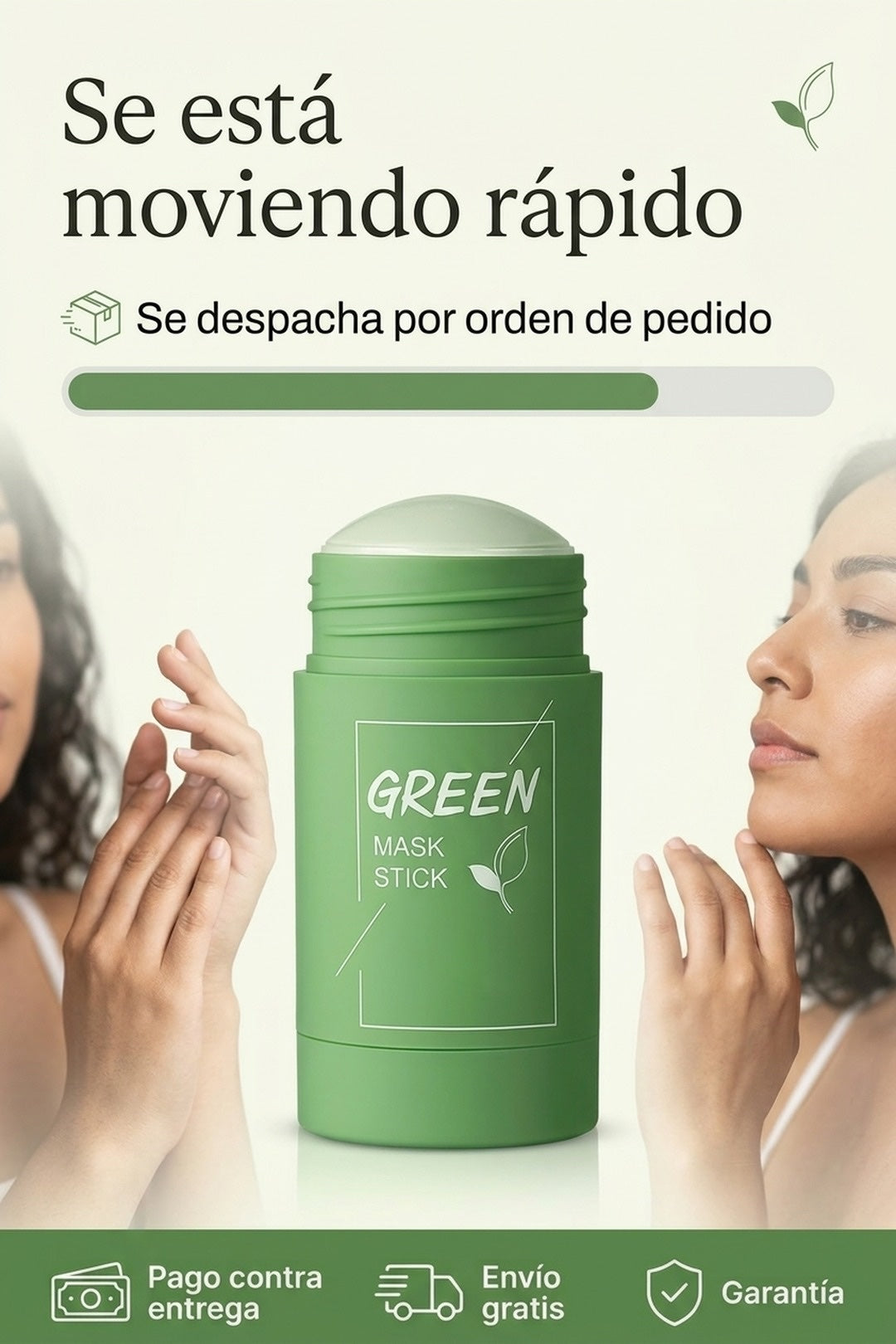 Green Mask se esta moviendo rapido, se despacha por orden de pedido