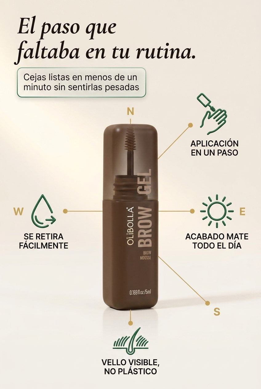 Beneficios prácticos del OLIBOLLA Brow Gel
