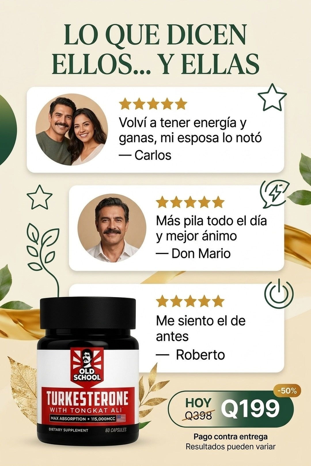 Testimonios reales de hombres y sus parejas